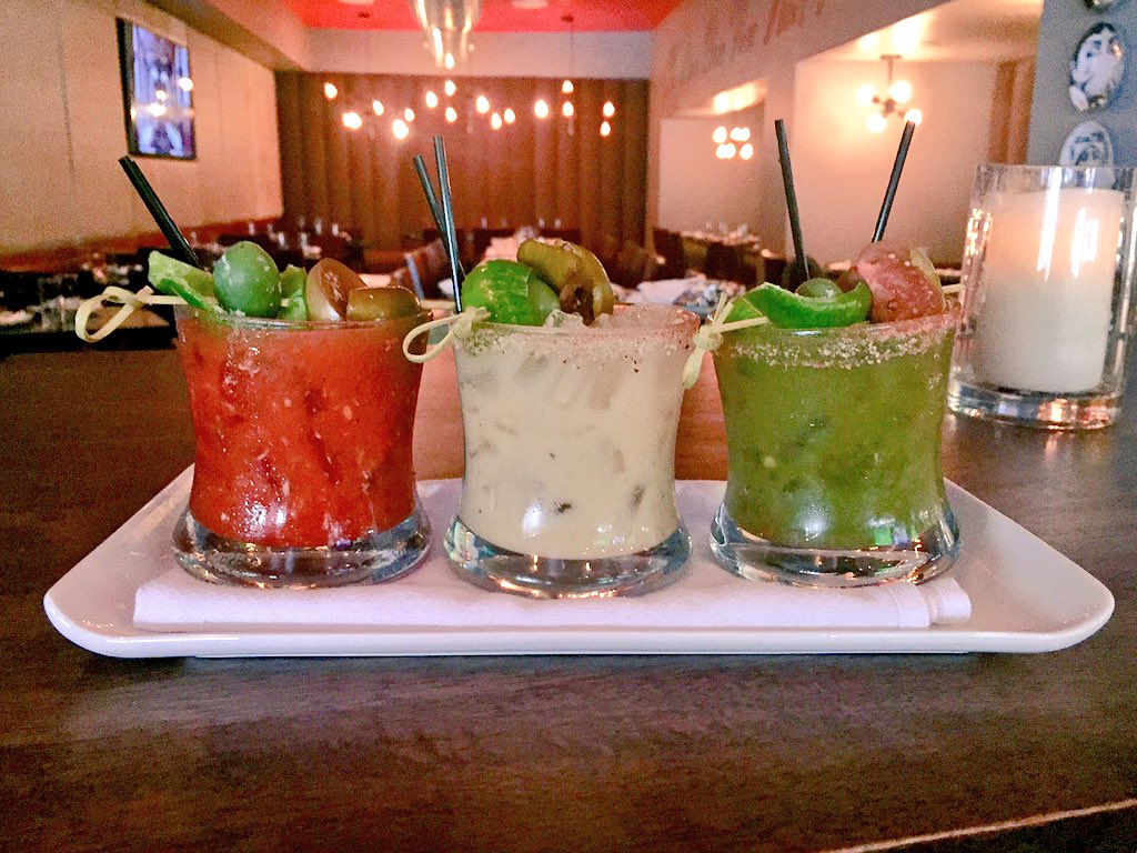 jen_galle's tweet photo. Amazing brunch today @PalladinosEPX Couldn't decide on a Bloody Mary so I tried all 3! ๐น๐ฎ๐น๐ด @LukePalladino1 #LPSteak https://t.co/6w0hAPZWPT