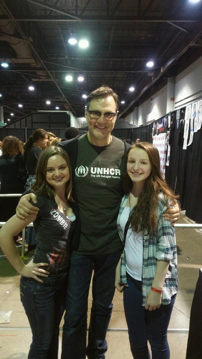 Great to see you today <a href="/davemorrissey64/">David Morrissey</a>! #WalkerStalker #Penny