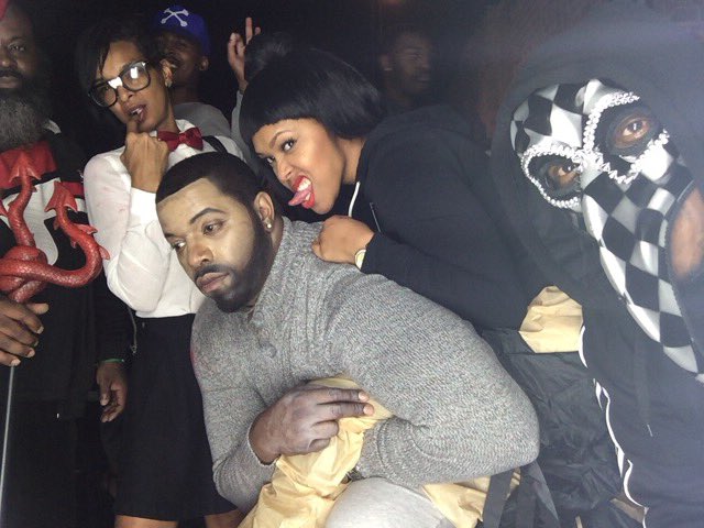 CloudIXlounge's tweet photo. Last nite was trill  Halloween Party at Cloud IX #halloween #costume #atl #nightlife  #cloudix @photoboothfrenzy https://t.co/FHif0UcVIA