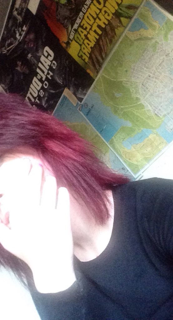 thisMisty's tweet photo. My hair is brighter than my future (((((: https://t.co/VL8IvyCcEv