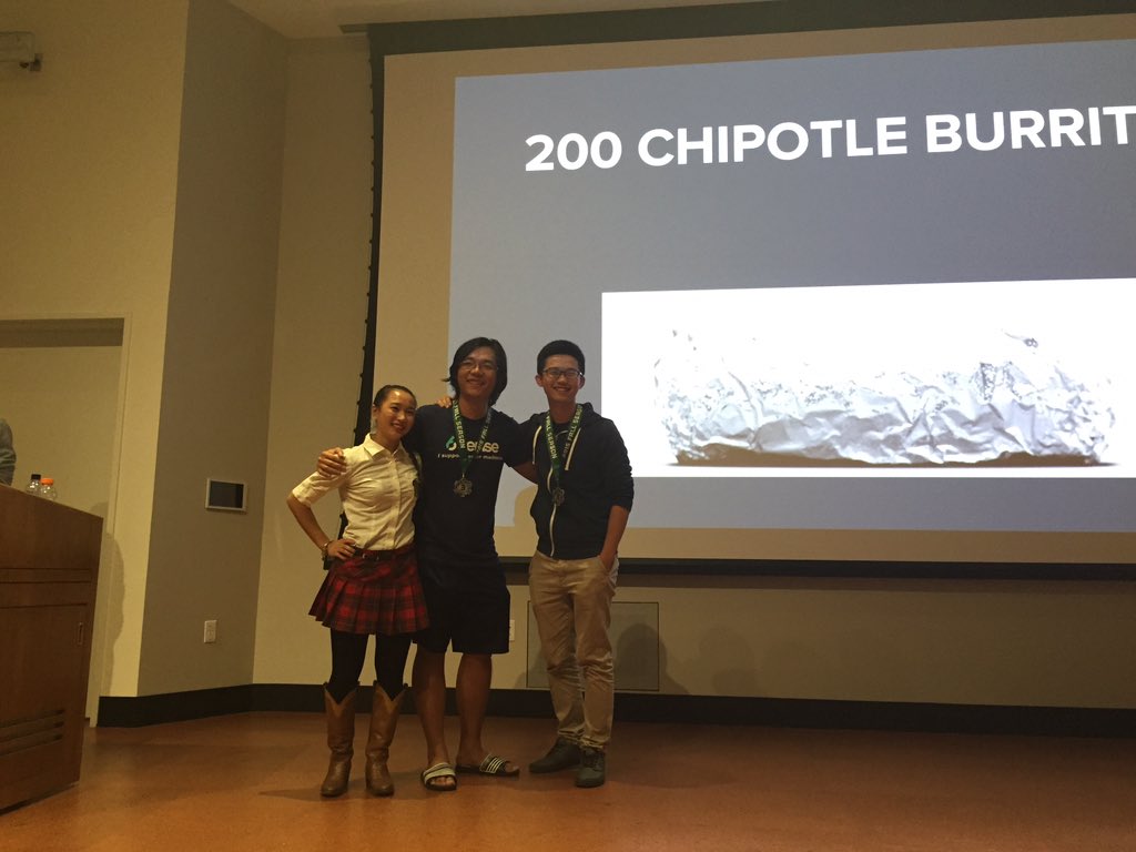 PranjalDaga1's tweet photo. "@MLHacks: Congrats to the winners of @boston_hacks! It was certainly a #hackyhalloween! We hope you all had fun! https://t.co/Y25tWUYMVL"