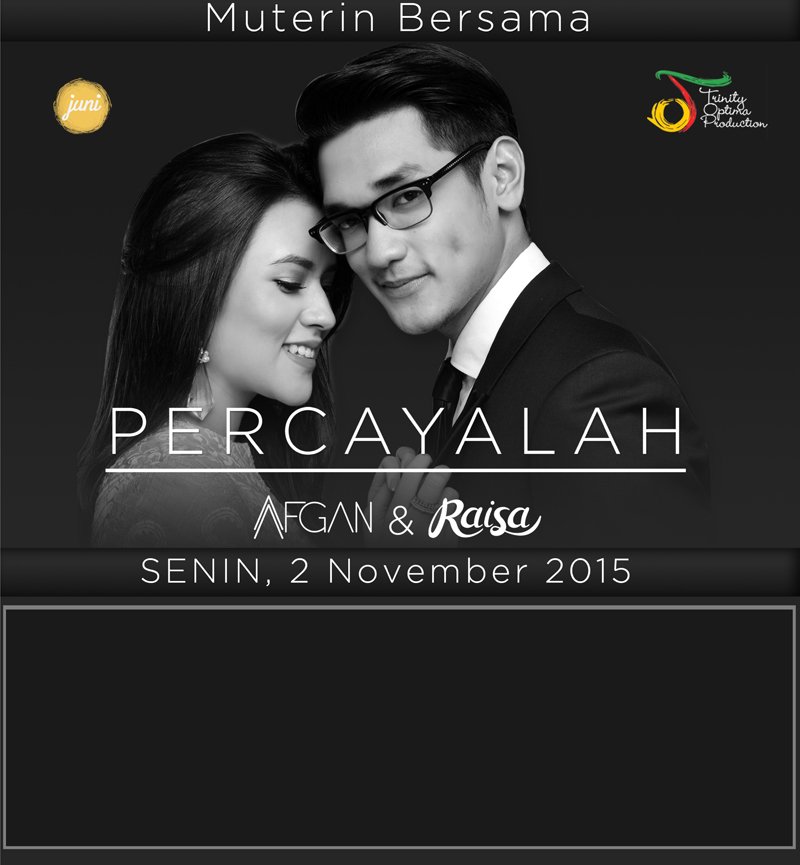 Hari ini mulai Pkl.12.30 di <a href="/indraswarafm/">Baraya Sarerea!!</a> #AfganRaisaPercayalah | <a href="/afgansyah_reza/">-</a> <a href="/raisa6690/">Raisa Andriana</a> <a href="/TrinityOptimaP/">Trinity Optima Production</a>