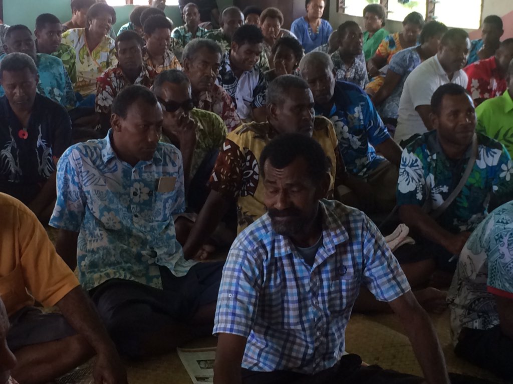 fclc2014's tweet photo. Formation of Rewa Province Dalo &amp; Yaqona Farmers Meeting in Burebasaga Village @j_vukinagauna @TessaWaqavolau https://t.co/mzrZjJpfDs