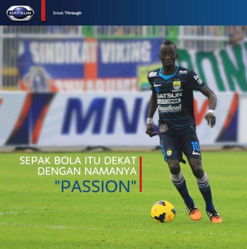 Filosofi tdk hnya brlaku di atas lapangan namun jg dr kteguhan kita memprtahankan identitas #DatsunPersib <a href="/ID_Datsun/">Datsun Indonesia</a>