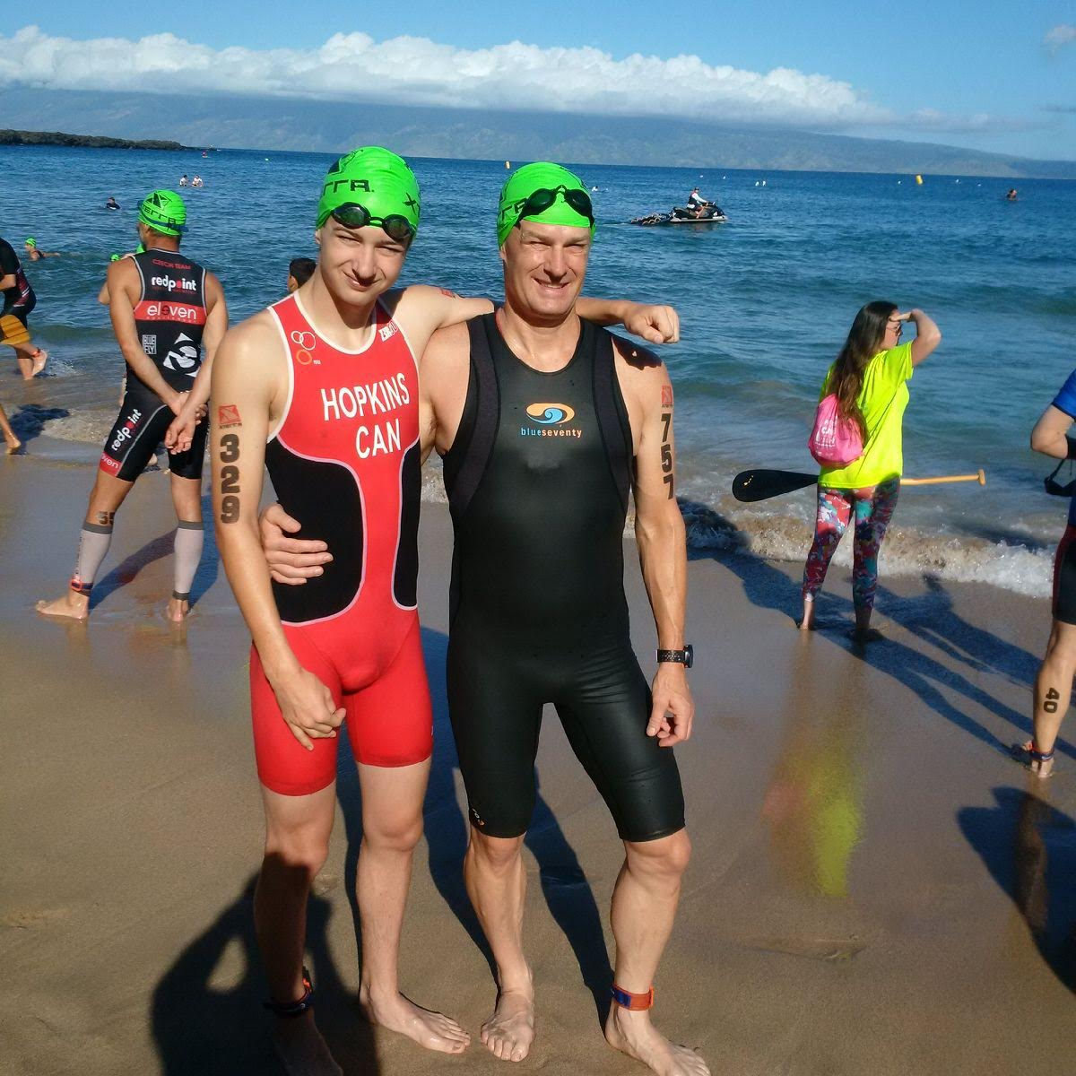 derekshopkins's tweet photo. So great to race with your son! #XterraMaui #teamforhope https://t.co/5TSKbRrrvo
