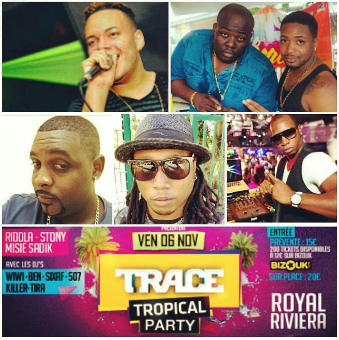 SoFreshEvents's tweet photo. Ils seront tous à la TRACE TROPICAL PARTY - Royal riviéra - 06 Nov 
#djwiwi #vjben #djsixaf #djkiller #dj507 #djtira https://t.co/IFpCHUodfL