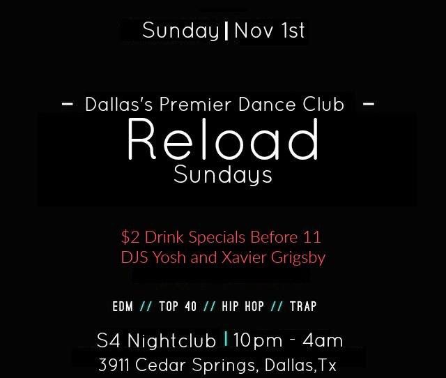 DallasEdmNights's tweet photo. Come Party At S4 Tonight! Biggest Sunday Party In Dallas https://t.co/s9XKCEahza