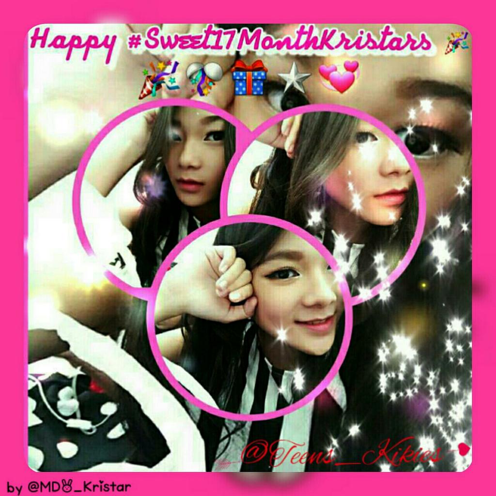 <a href="/KristarsOFC/">Kristar Indonesia</a> Happy #Sweet17MonthKristars KRISTARS:) Pake ava samaan yuk:)