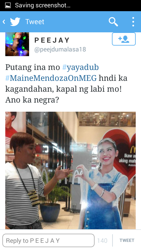 edozjen's tweet photo. Papansin to, paki report nga po..#ALDUBTheRing https://t.co/O0HvGpcR81