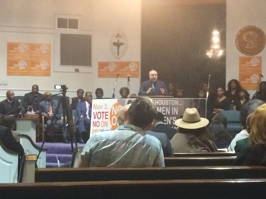 TxValuesAction's tweet photo. .@PastorCastano 1 of the #Houston5 "When I was subpoenaed, they tried to crucify the #truth, but the #Truth lives!" https://t.co/flwM1nIBbS