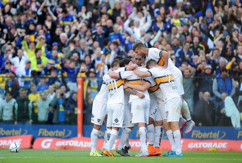 LuisPuigOk's tweet photo. Luego de 4 años de no consagrarse en el torneo local, #Boca se coronó en el torneo de 30 equipos! #BocaCampeon https://t.co/SUoAm1XYHk