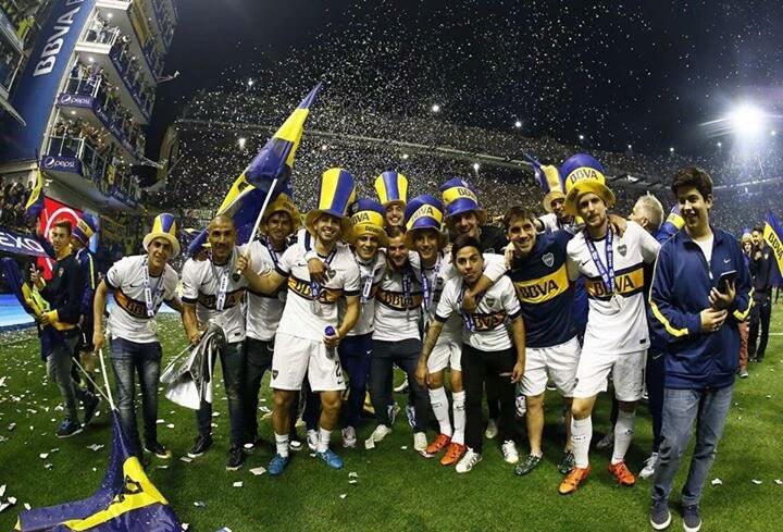 LuisPuigOk's tweet photo. Luego de 4 años de no consagrarse en el torneo local, #Boca se coronó en el torneo de 30 equipos! #BocaCampeon https://t.co/SUoAm1XYHk