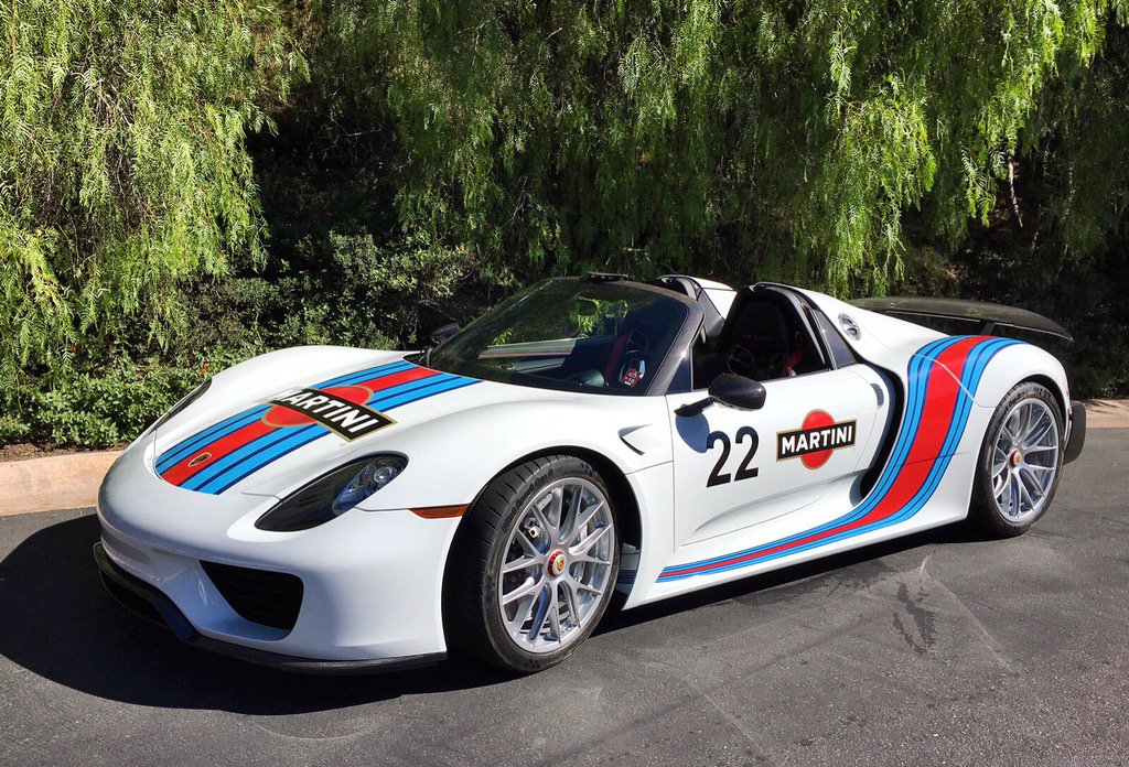 One of today's esteemed judges brought his <a href="/Porsche/">Porsche</a> #918spyder, the 2015 Car of the Year. What a beauty! #RRCOTY