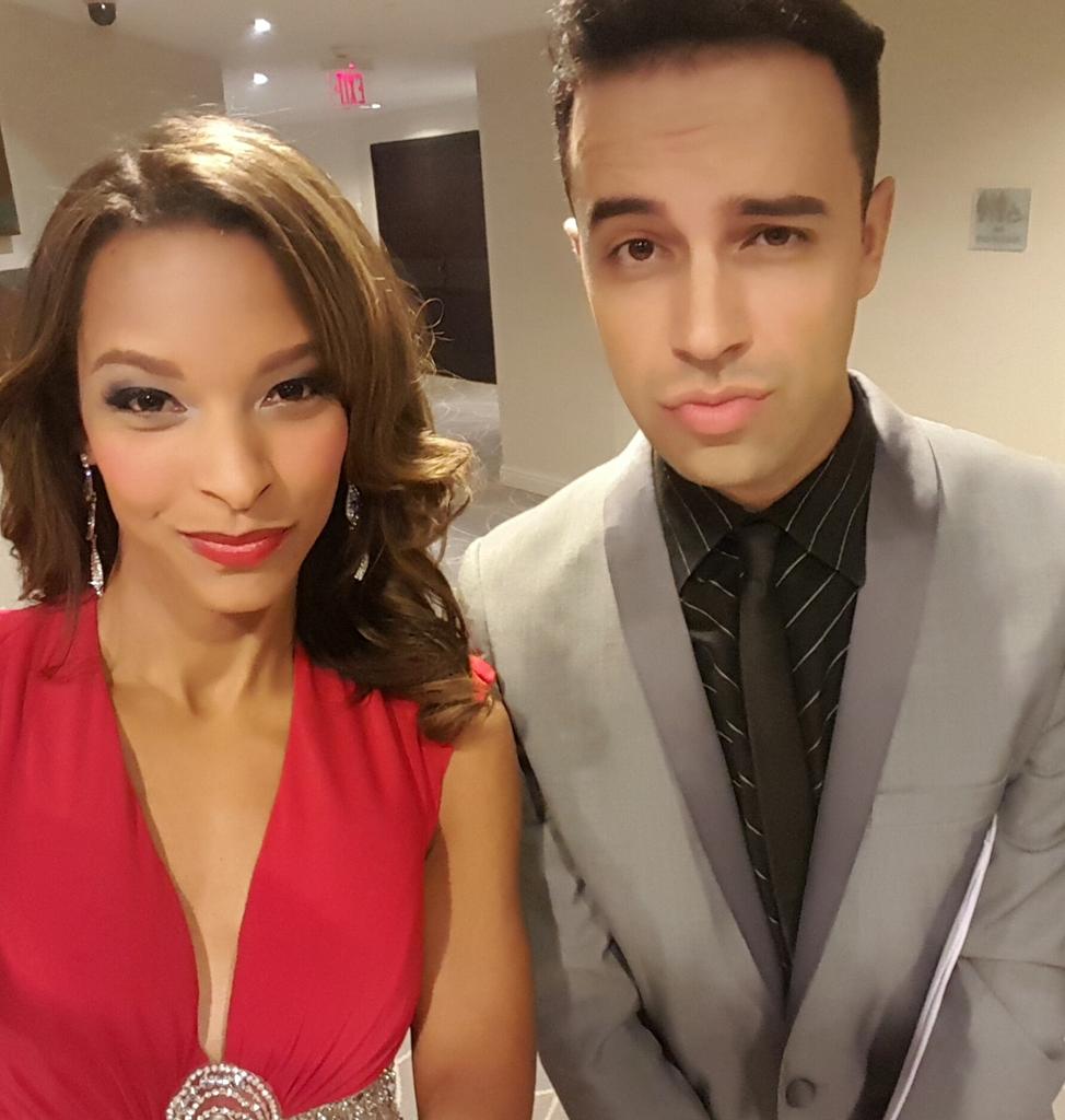 liolicious's tweet photo. "@ConstanceJones: game faces--&amp; @PageantAwards hosting w/ @FabuLouis #ppa2015 https://t.co/epvl7vw4Uf" lookin' fierce!