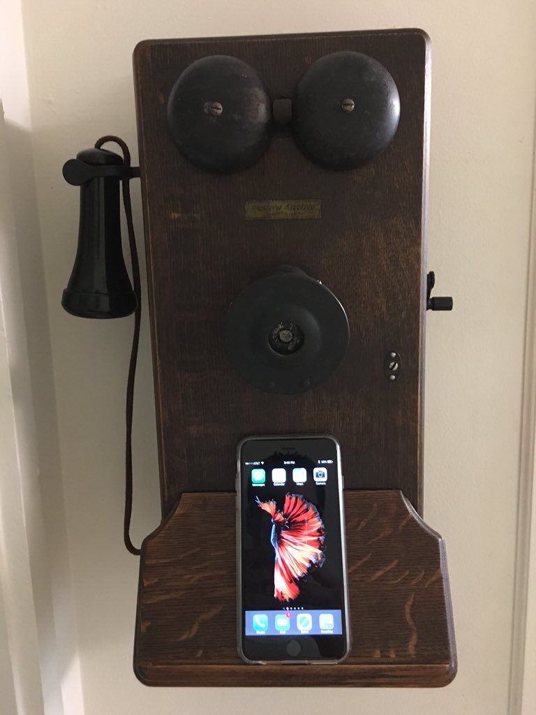 A century later... I love technology!