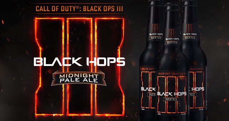 Inmaniac's tweet image. #LFSANZCOD It&apos;s real and it&apos;s now available! Order your exclusive -#BlackHopsIII beer here: beerbud.com.au/blackhopsIII
