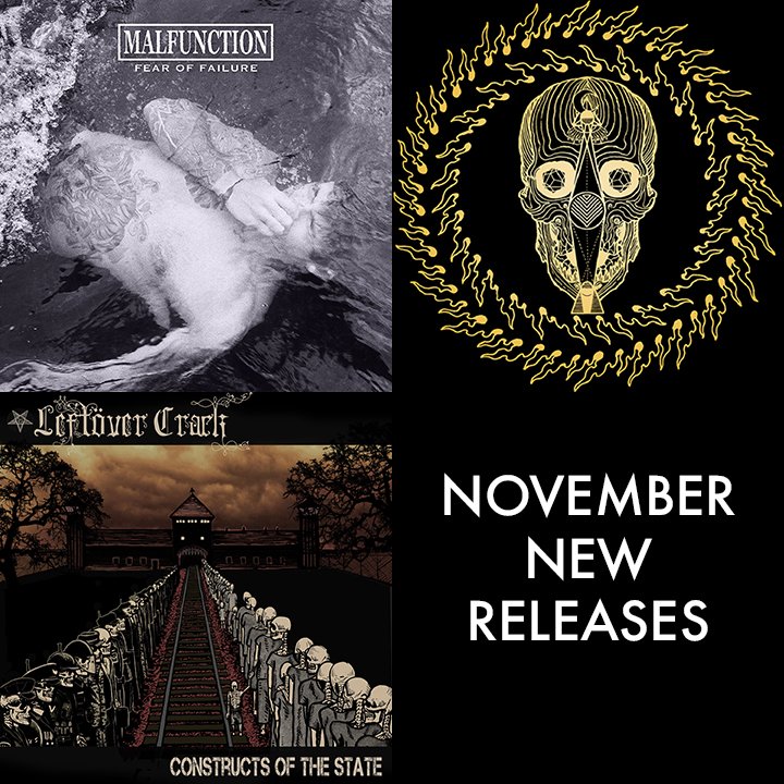 HowWeAreupdates's tweet image. Posted our picks for November new releases: @Convergecult, #LeftoverCrack and @MalfunctionHC