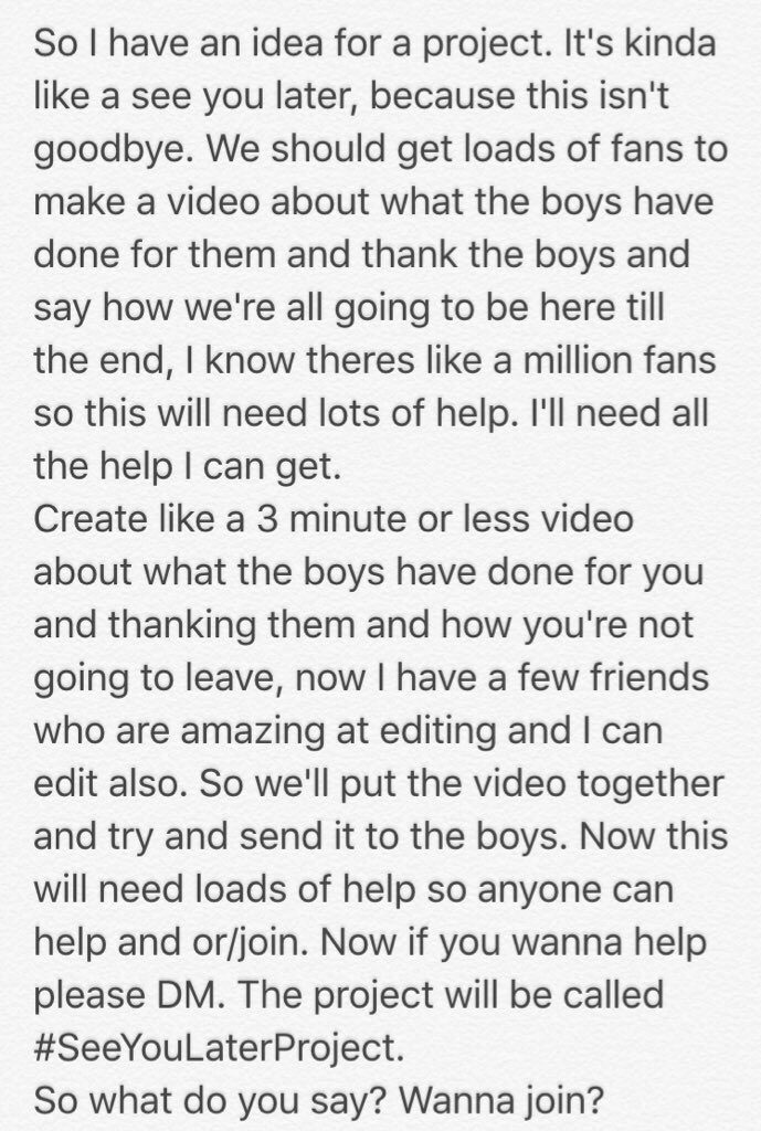 SYLProject2's tweet photo. #MadeInTheAM #SeeYouLaterProject #OTRASheffield3 #AMAs1D #OtraBaltimore #voteonedirection https://t.co/KC3IlbffM2