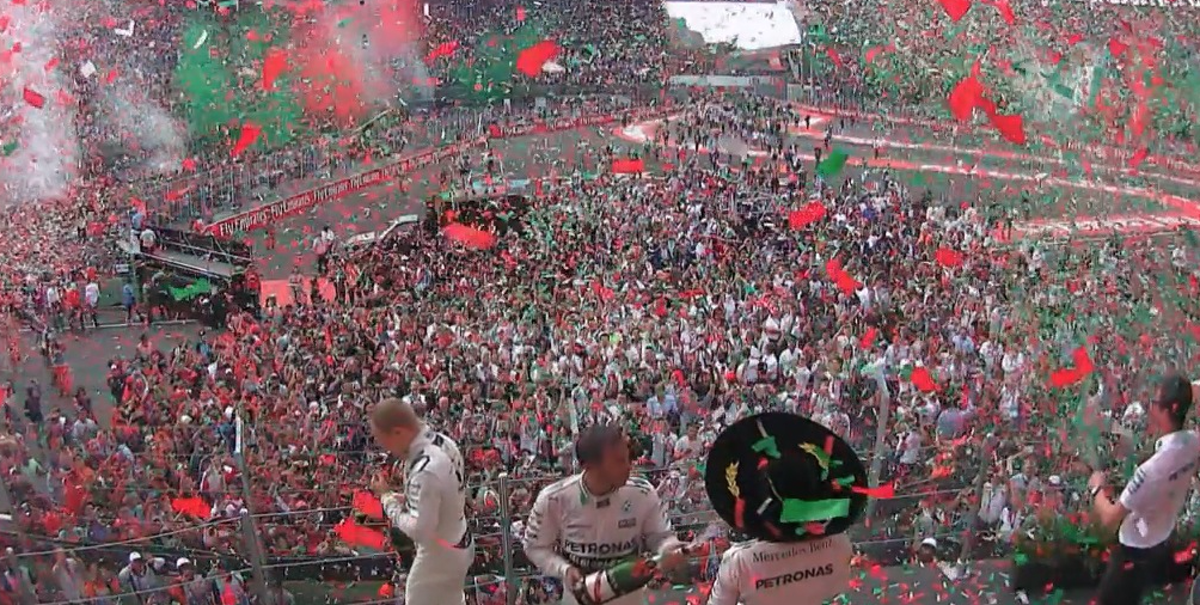 NicoRosberg's tweet image. wow. what a day. best podium ever #MexicoGP