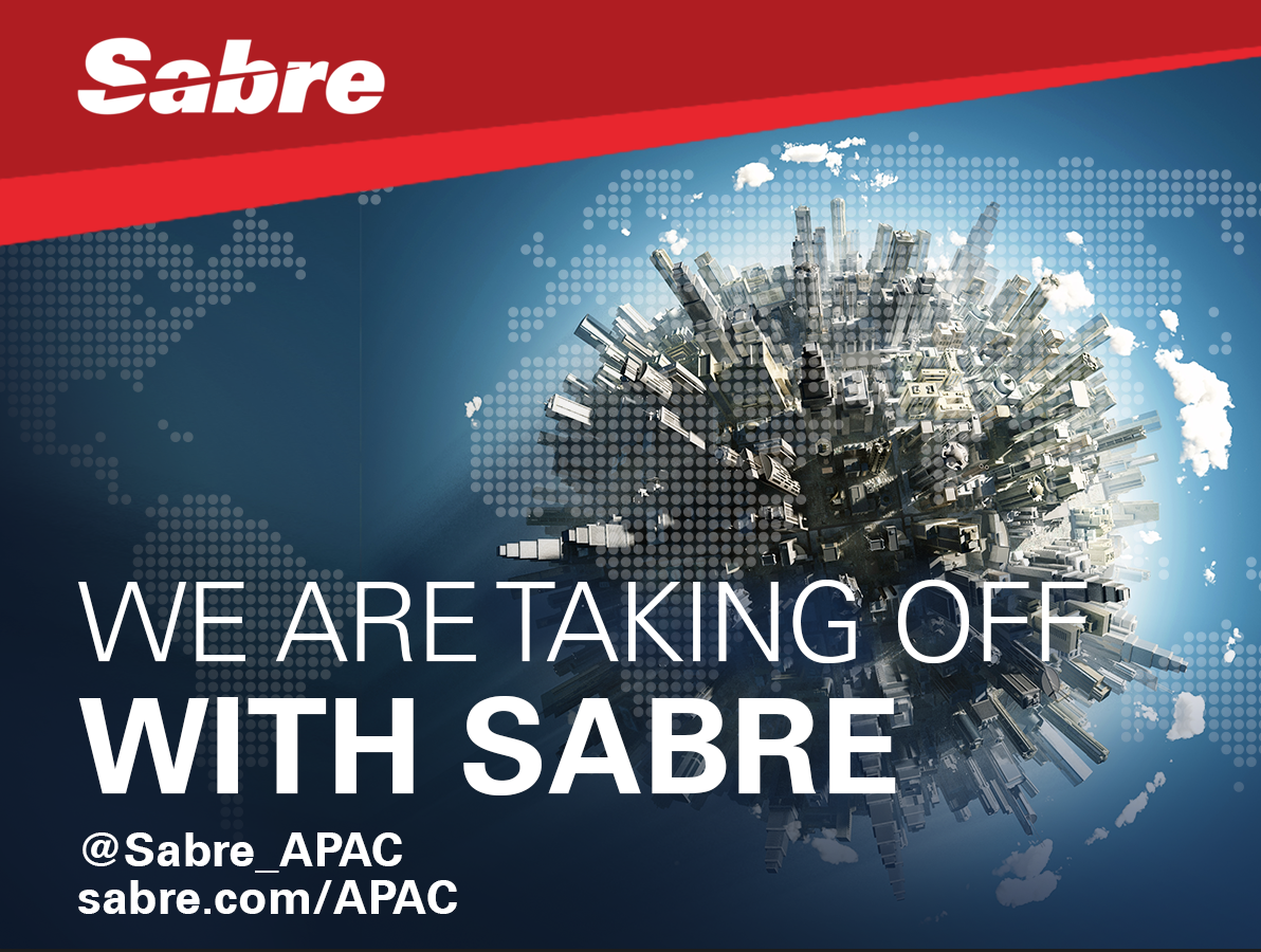 We are thrilled to announce that Abacus is rebranding to Sabre, the global #traveltech leader. Join us <a href="/Sabre_APAC/">Sabre APAC</a>