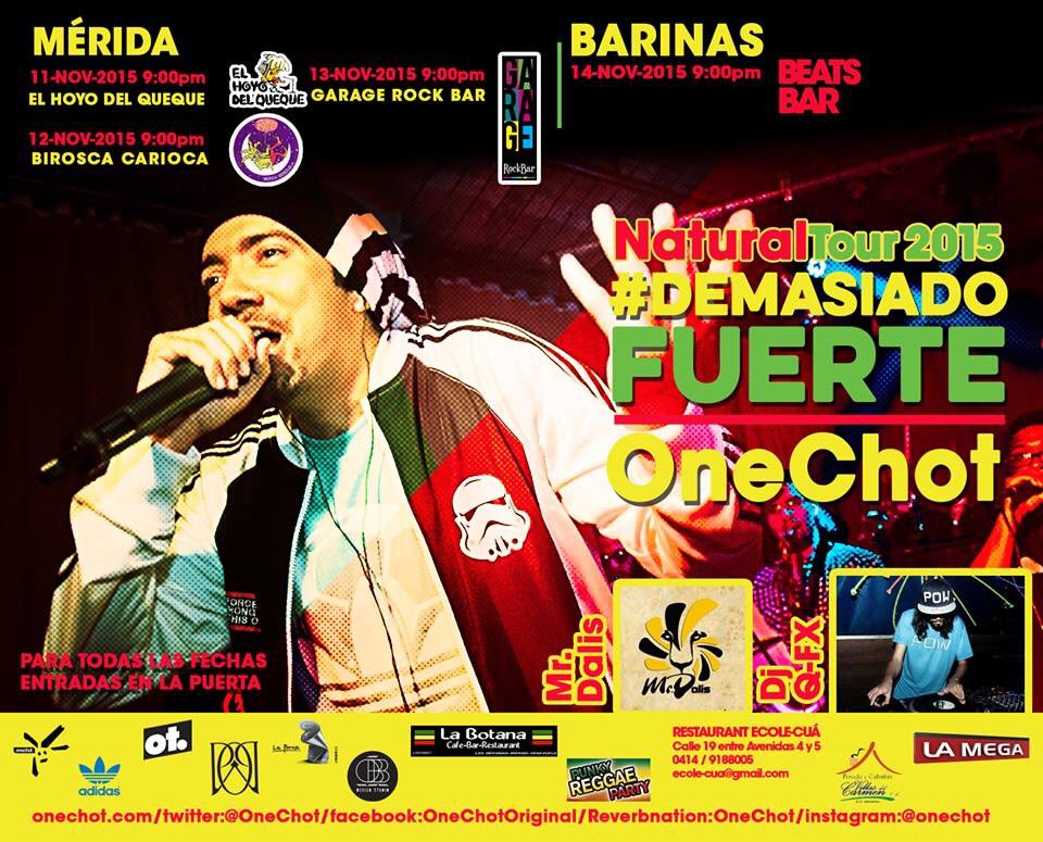 <a href="/OneChot/">IG: OneChot👻</a> #merida #barinas 

GARAGE ROCK BAR EL DÍA 13 DE NOV