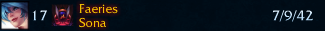 OuijaFaerie's tweet photo. 42 assists baby! #LeagueOfLegends #sonasupport #sona https://t.co/3XVPWX2rUd