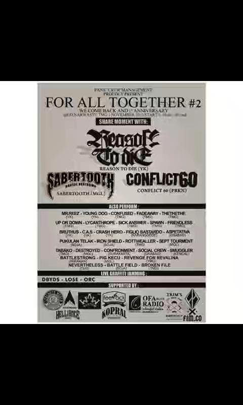 Capek nya belom begitu hilang, big thx panic crew <3