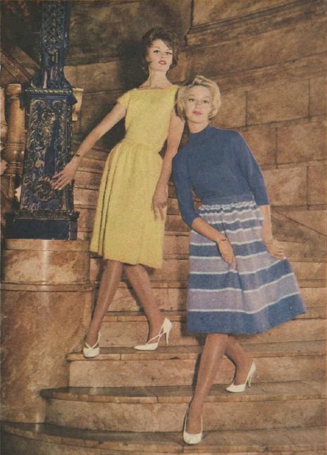 RetroVergo's tweet photo. Diambil dari The Australian Women's Weekly yang terbit 14 Juni 1961, tren ini dianggap fun to wear. https://t.co/g0bOrHoU2a