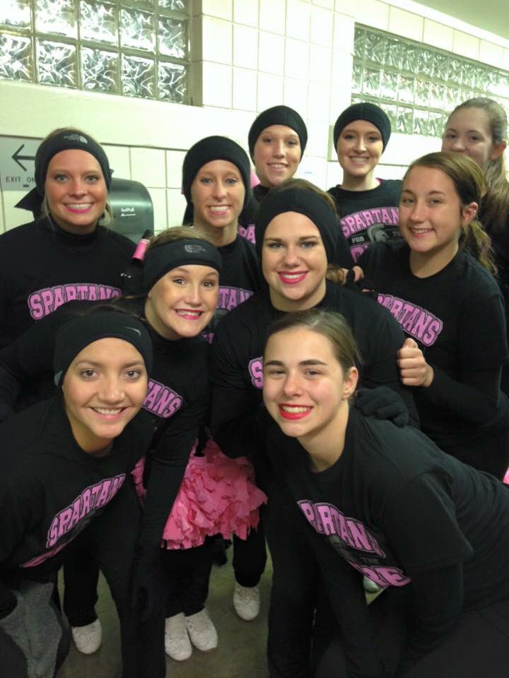 Congrats to our two seniors for their last football performance and good work pushing through the rain girls!