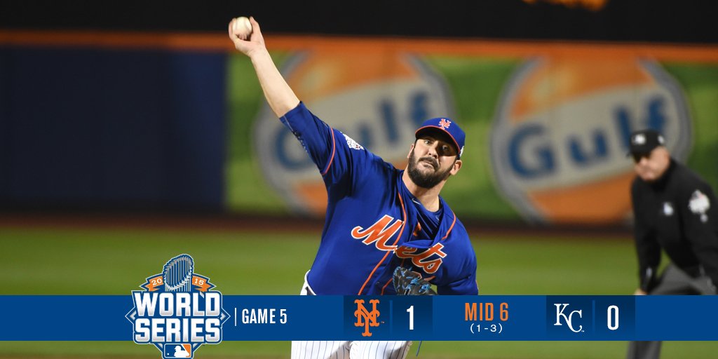 Mets's tweet image. .@MattHarvey33 has his stuff tonight! #Mets #LGM
