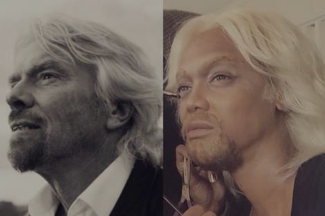 Supermodel Tyra Banks Transforms Business Hero Halloween Richard Branson Perthnow Scoopnest