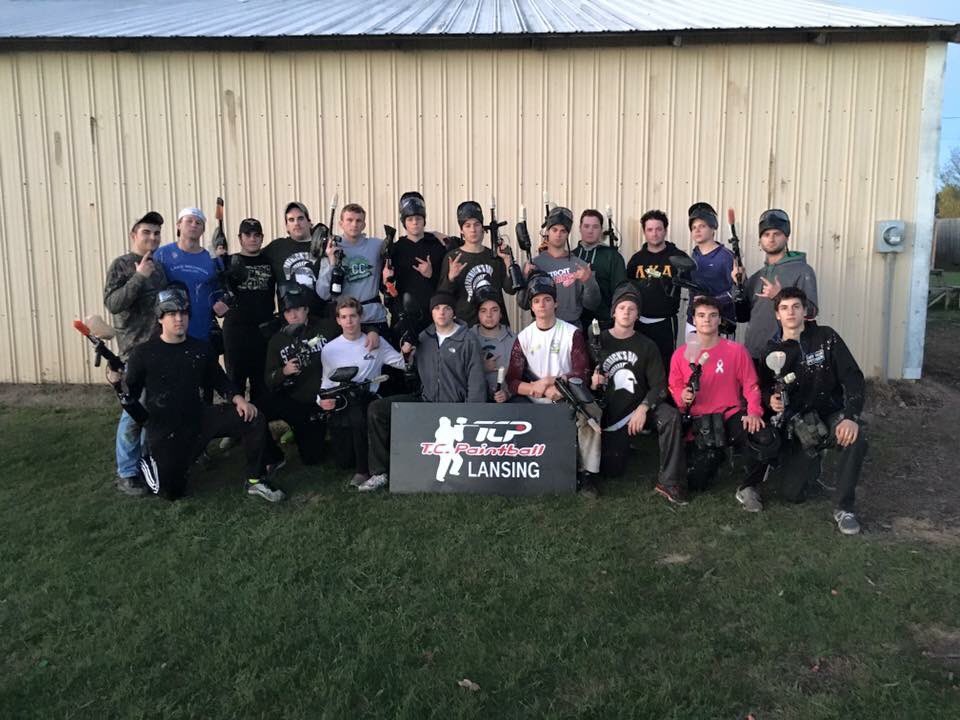 LambdaChiMSU's tweet photo. Great day for a brotherhood paintball outing! #ChopperUp https://t.co/5g3rieKGKM