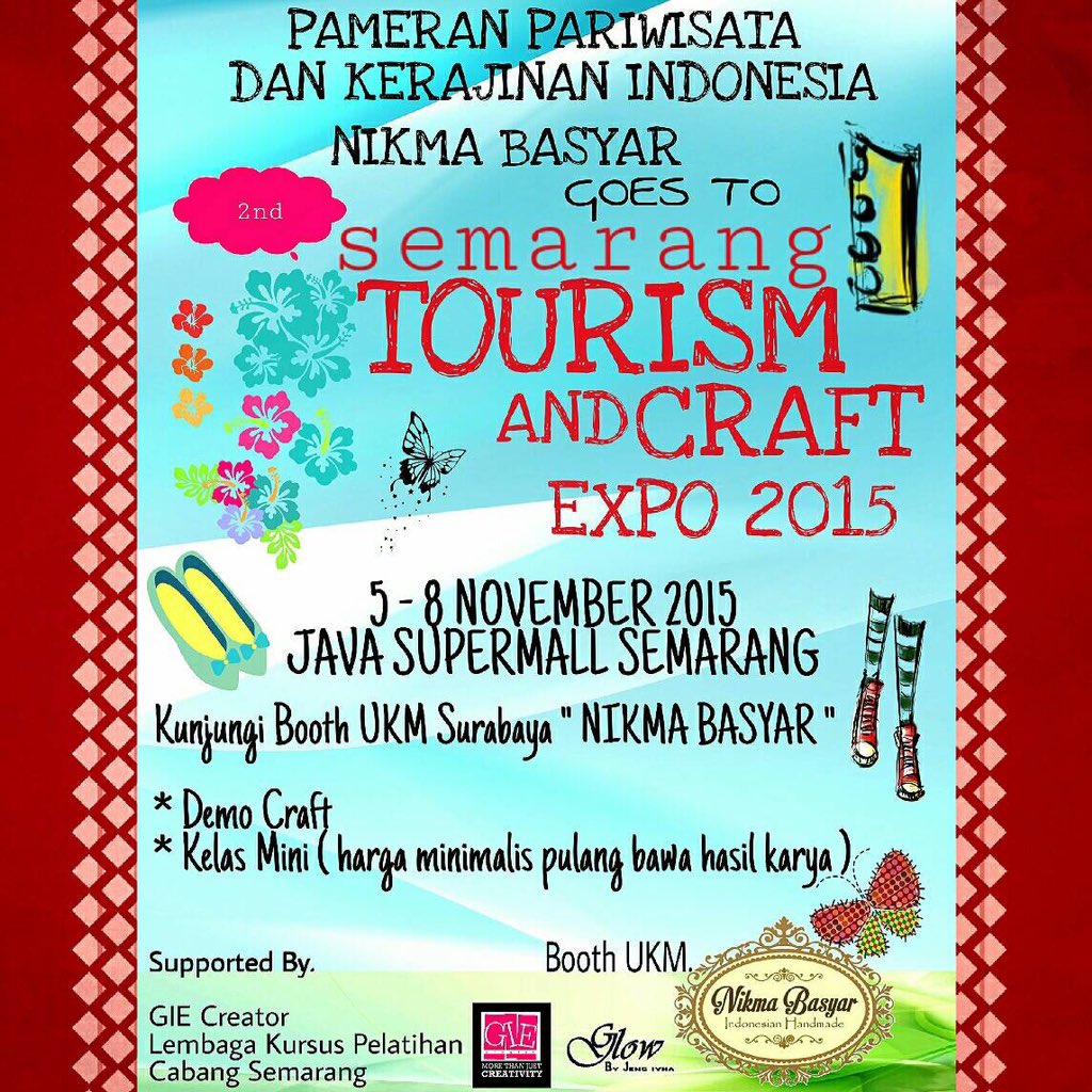 GIECreator's tweet photo. #infosemarang #infoworskhop #infoSMR #info #craftsemarang hub: 082336296401-089635449124 line: icha.yunita https://t.co/cncvEtpSVj