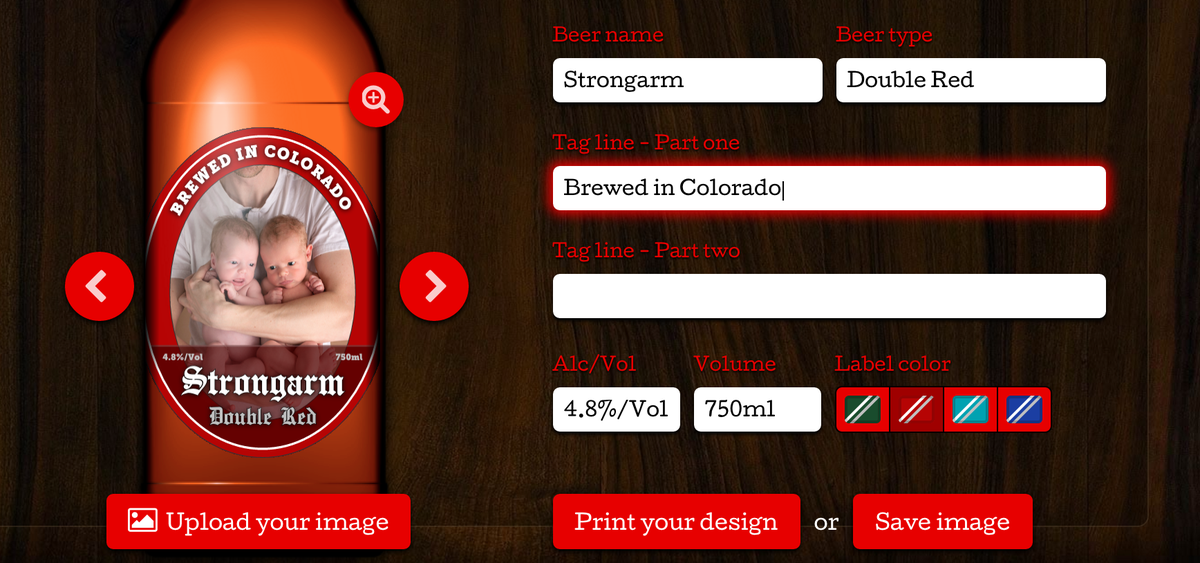 beerlabelizer's tweet image. freakin fun beer label designer: beerlabelizer.com/?utm_source=tw… #homebrew #labels