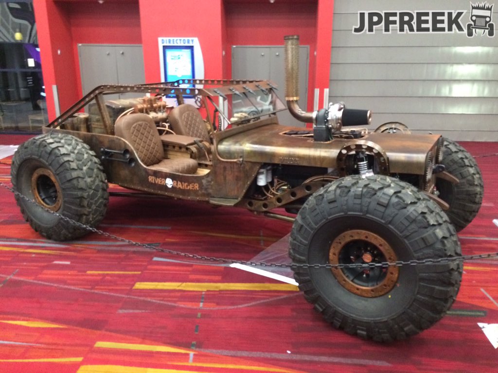 JPFreek's tweet photo. Who's ready for @SEMASHOW 2015 pictures? Not many yet, but we start big. #sema2015 #riverraider https://t.co/3FMRlg0cfO