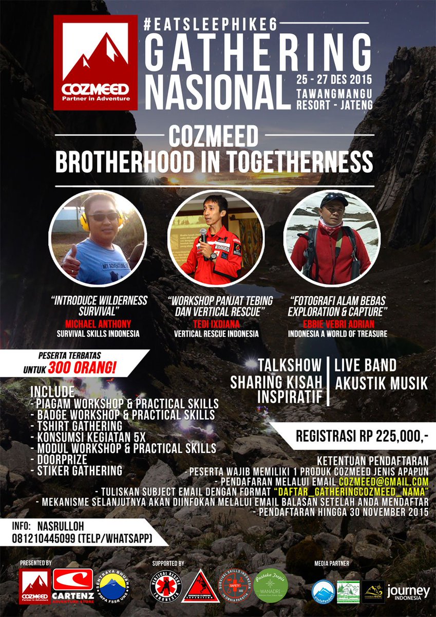 "Ilmu dapet, temen dapet, kali aja dapet jodoh disini. Tuh bro doorprize aja sampe 5 juta! Cuma dari <a href="/COZMEEDer/">COZMEED INDONESIA</a> "