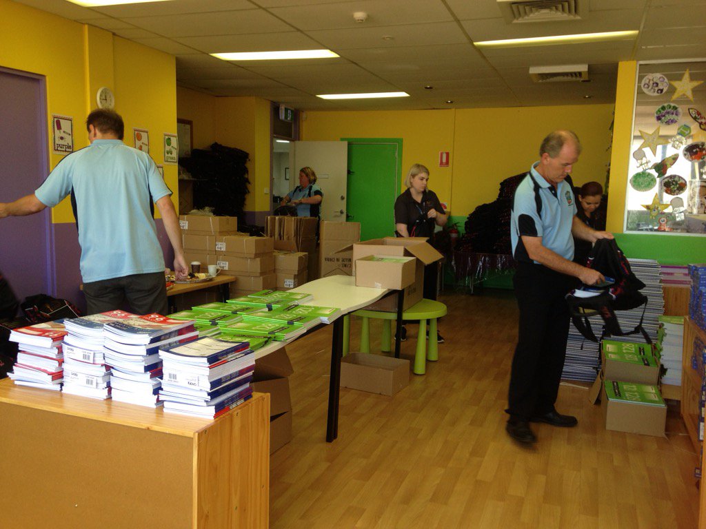 Year 7 Transition  backpacks at KARI <a href="/lesley_marks2/">Lesley Marks</a> <a href="/JaysonNeill/">Jayson Neill</a> <a href="/PiersonNatalie/">Natalie Pierson</a> <a href="/reemeyers/">Sherrie Meyers</a> #KARI