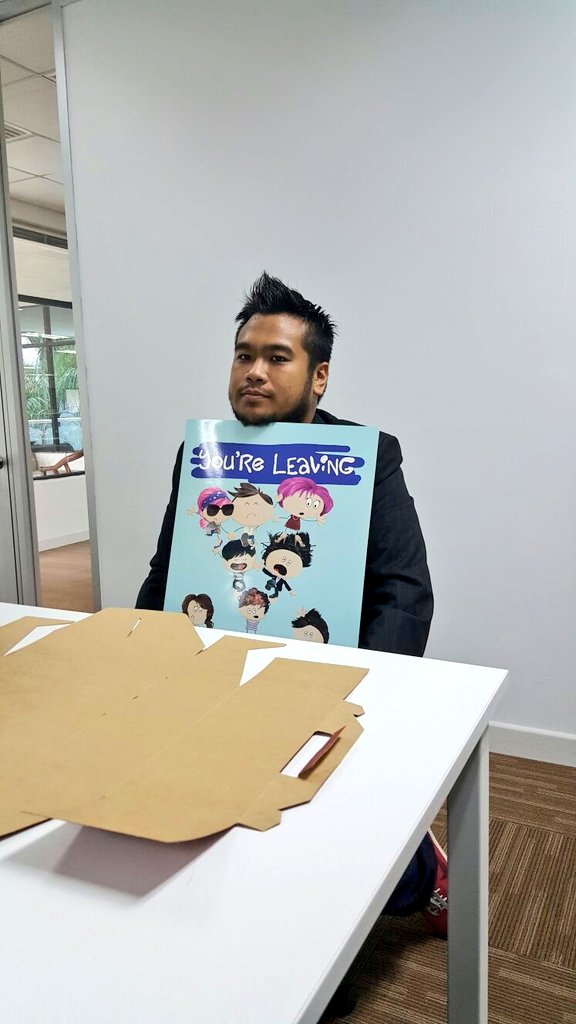 fitliahani's tweet image. One penceria suasana is leaving, Akmal Raja the panda is leaving. May Allah bless him. #primeworks