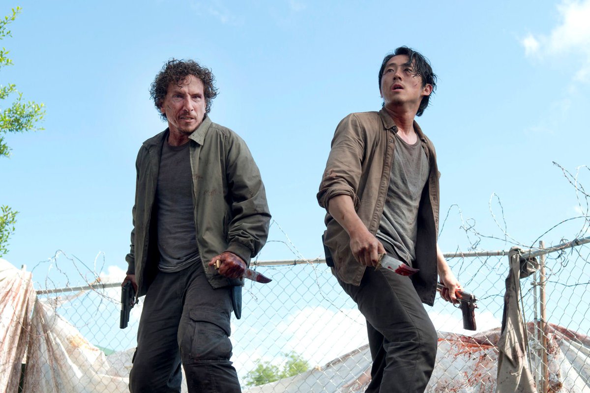 LInternauteTV's tweet photo. Et si c'était vrai ? Steven Yeun disparaît du générique de #TWD A lire -> https://t.co/UmakAmdD9O https://t.co/c87oJqsBmL