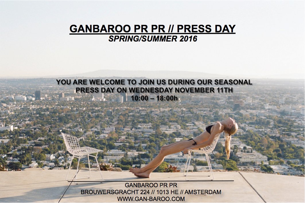 Onze persdagen komen er weer aan en wij kijken er nu al naar uit om de nieuwe collecties met jullie te delen!