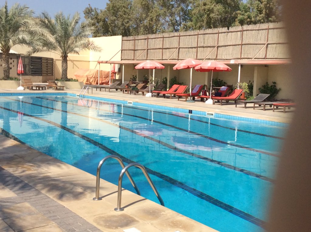 TheBarmyArmy's tweet photo. @SharjahRugby truly an oasis in the desert #greathosts #greatfood #cheapbeer #tickstheboxes https://t.co/e1lw1uujC8