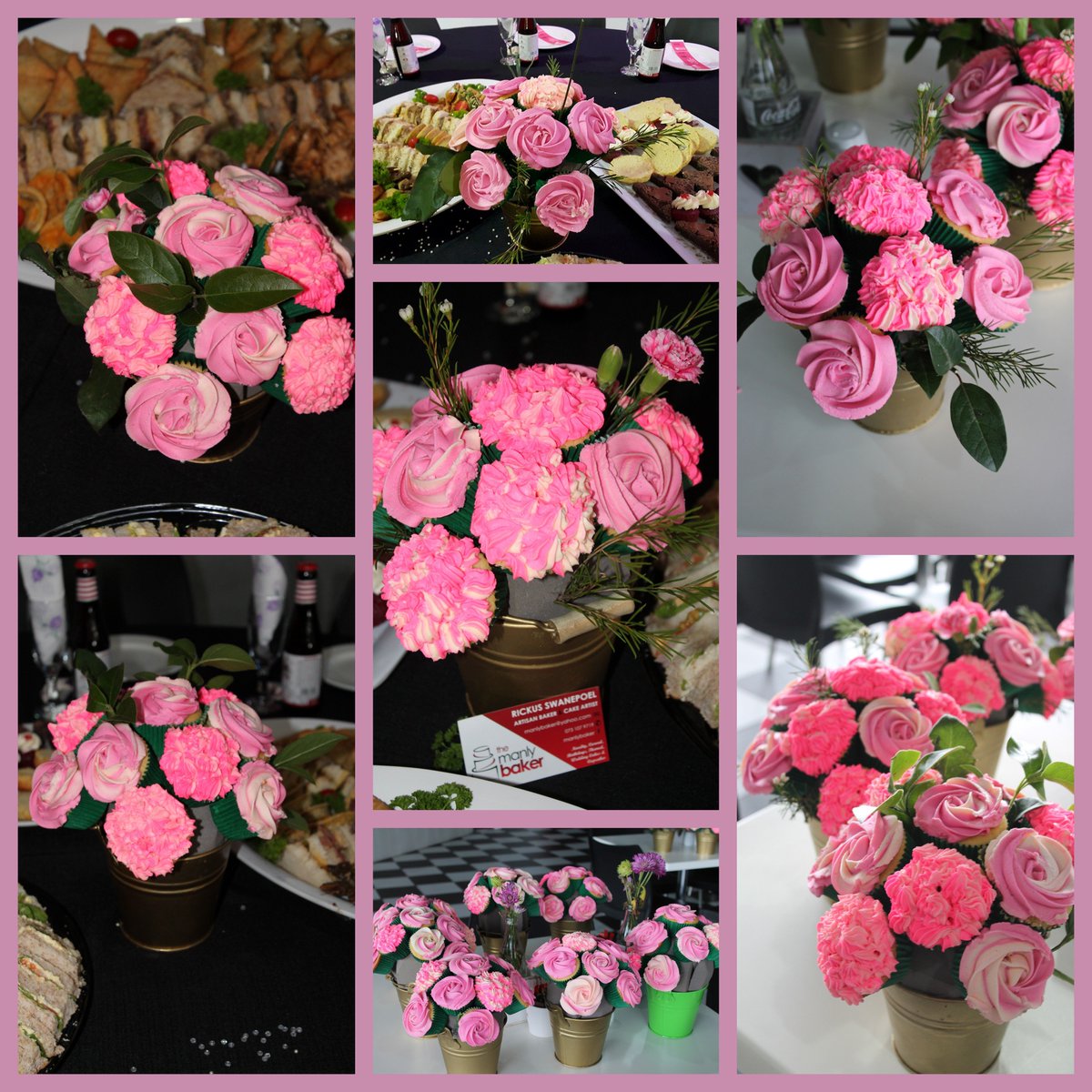 Play4Pink's tweet photo. The most stunning edible centrepieces ever made for an event.  @Mayyonais @ThePinkDrive @KarenNortier https://t.co/dUo9Smw97C