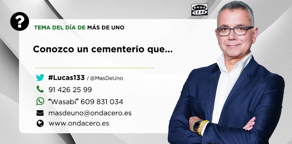 MasDeUno's tweet photo. ¿Turismos en cementerios?, ¿conoces alguno impresionante por la majestuosidad de sus lápidas, nichos...? #Lucas133 https://t.co/3eCCRZ3ggb