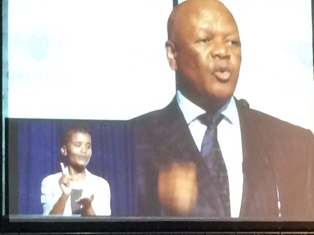 CollettClements's tweet photo. #EMCSADC #GautengeGovSummit ICT is critical to the attainment of the goals of the NDP Hon. Minister Jeff Radebe https://t.co/tQITYHrY90
