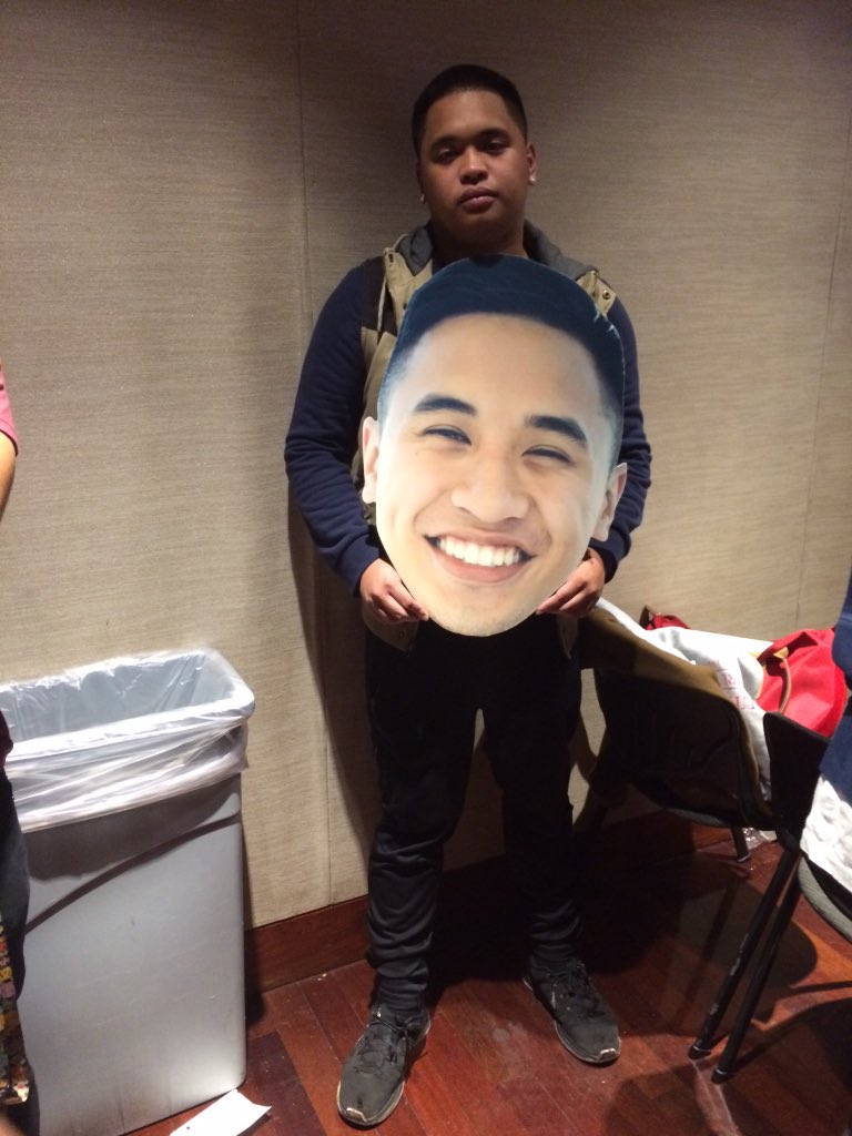 deberberabe's tweet photo. Had to support the boy @victorjomel at #MRPI2015. Congrats for winning 1st runner up! #TeamVICTORiousJOMEL https://t.co/ItwYv0Mzms
