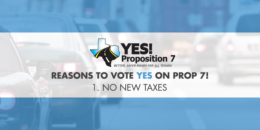 TexansForProp7's tweet photo. 1 day until the November 3 Election! Today's reason to vote for Prop 7: No New Taxes https://t.co/jNkh41Iaqn https://t.co/zlqTC9vp72