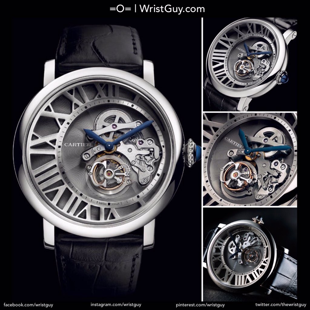 Cartier ~Rotonde De Cartier Flying Tourbillon Cadran Love ~ Ref: W1556214 ~ $149,000 <a href="/thewristguy/">Nait P.</a> #wristguy <a href="/cartier/">Cartier</a>