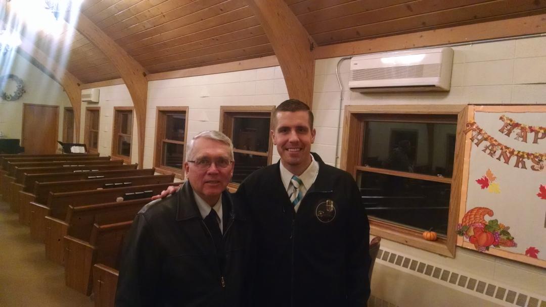 calebgarraway's tweet photo. Always a blessing to be w/ PastorBorner of ImmanuelBC in MenomoneeWI! Great weekend ofmeetings! #Liberty #FullAltars https://t.co/FMjG0Nehg7