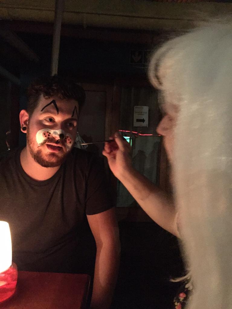 PastHaunts's tweet photo. Thanks to @TheOlympic for such a killer show on Saturday for #Halloween (we dressed up as Past Honds). https://t.co/jBU1tLYX4b
