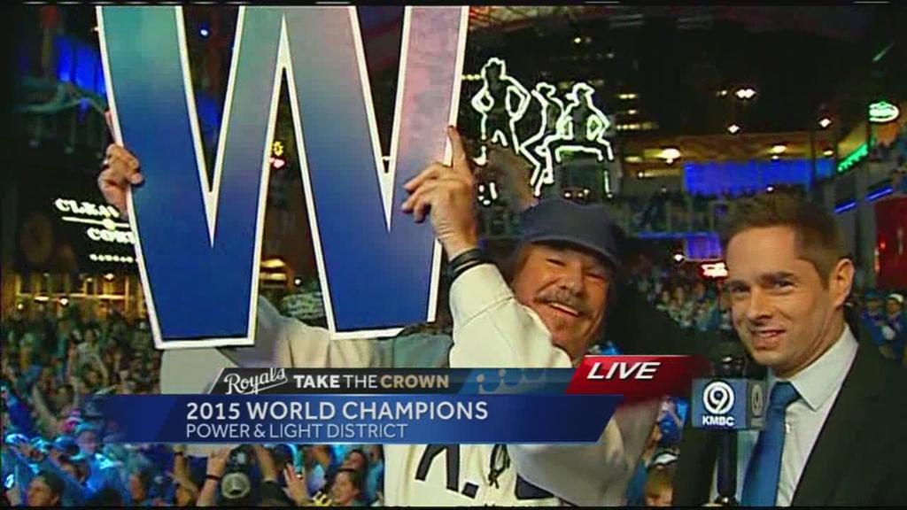 kmbc's tweet photo. The biggest W of the year! (It stands for World Series Champions) https://t.co/oUvyvPIk6b